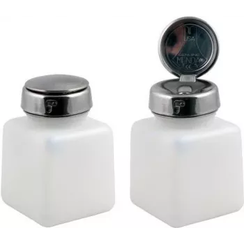 EFB Electronics alkoholijaotur PE tampooniniisutajaga, tühi, 200 ml, valge/läbipaistev