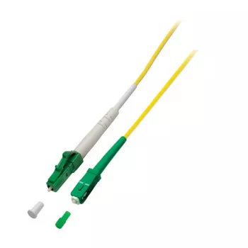 EFB Elektronik Simplex Fiiberoptiline Paigalduskaabel LC/APC-SC/APC G.657.A2 20 m 2.0 mm Kollane 9/125 µm