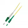 EFB Elektronik Simplex Fiiberoptiline Paigalduskaabel LC/APC-SC/APC G.657.A2 20 m 2.0 mm Kollane 9/125 µm