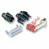 EFB Electronics RJ45-Hirose Connector STP TM21 Red 100 Pieces 3 Elements Cat.6