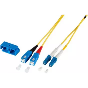 EFB Elektronik O0360.30 Dupleks hüppaja LC-SC 9/125µm OS2 LSZH Kollane 2,0mm 30m