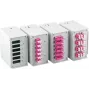 EFB Elektronik esipaneel 6 x SC-D, LC-Quad jaoks, 1,7 mm kruviaukudega