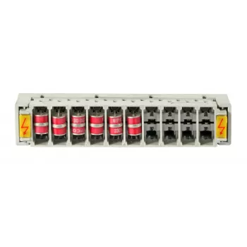 EFB Elektronik LSA Pingeülekaitsemagasin FailSafe 2/10 20 positsiooniga 8x6 230V