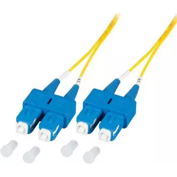 EFB Elektronik O2513.5-1.2 Fiiberoptiline paigalduskaabel 5 m SC Duplex OS2 Kollane