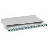 EFB-Elektronik Splice Box Black LC 9/125µm OS2 Pull-Out 24 Pigtails / 12 Couplers