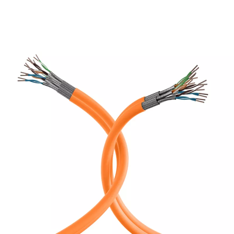 EFB Elektronik MK7100DX.500-CPR Cat7a S/FTP LSZH andmekaabel 500 m Oranž