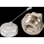 EFB Elektronik IP67 Flush-mounted Socket M25 RJ45 Cat.6A E-20070 for Cat.5/6/7 Cables