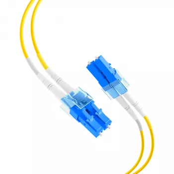 EFB Elektronik IPL-DF-LCULCU-2-1000 Fiiberoptiline paigalduskaabel, 10 m, OS2, LC/UPC kuni LC/UPC, dupleks, LSZH, kollane