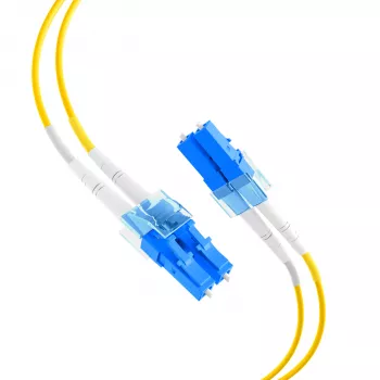 EFB Elektronik IPL-DR-LCULCU-2-0300 3 m OS2 LC/UPC Duplex Fiber Optic Patch Cable Yellow LSZH