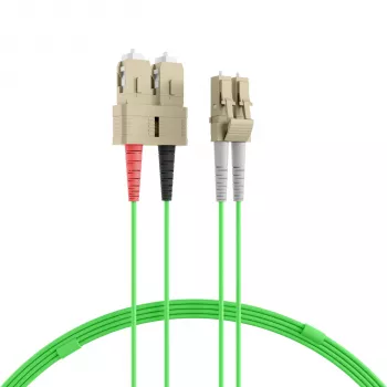 EFB Elektronik IPL-DR-LCUSCU-5-0500 Fiiberoptiline paigalduskaabel, OM5, LC-SC, 5 m, LSZH, laimiroheline