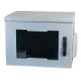 EFB Elektronik 19-tolline seinakapp IP55 9U klaasuksega sügavus 600 mm RAL7035