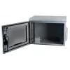 EFB Elektronik 19-tolline seinakapp IP55 9U klaasuksega sügavus 600 mm RAL7035