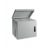 EFB Elektronik 19-tolline seinakapp IP55 9U klaasuksega sügavus 600 mm RAL7035