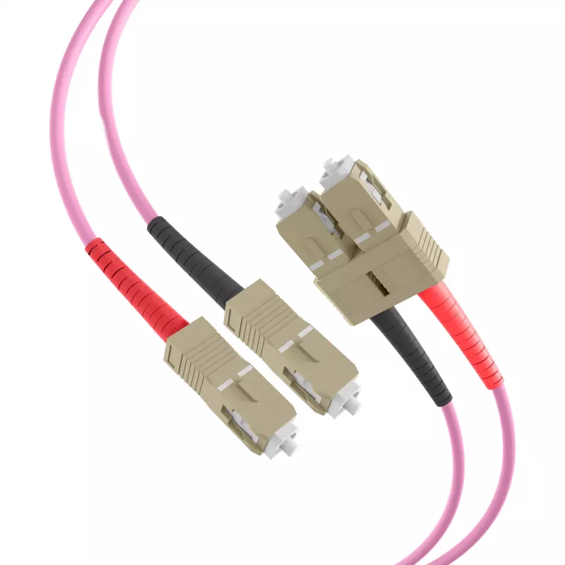 EFB Electronics O0318FT.30 - 30 m - I-V(ZN) HH - OM4 - SC - SC Duplex Fiber Optic Patch Cable