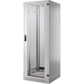 EFB Elektronik PRO 42HE Võrgukapi komplekt 800x800mm RAL7035 koos 2-ventilaatoriga, toitekaabli ja alusraamiga