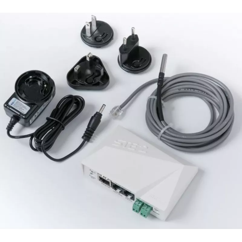 EFB Elektronik IP-termomeeter e-posti, LAN, WiFi, PoE, SNMP-ga