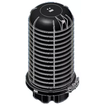 EFB Elektronik Dome Muffe flat 380mm height 290 x 150mm