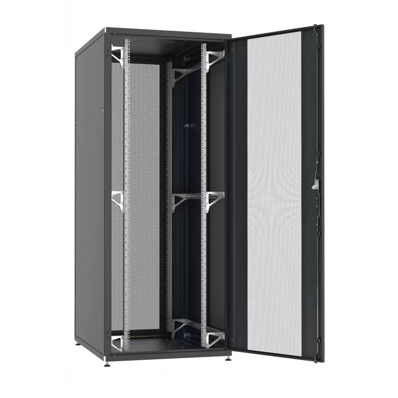 EFB ELEKTRONIK 19 inch Server Rack PRO 24HE, 800x1200 mm, ühesektsioonilised esi- ja tagauksed, RAL 7035