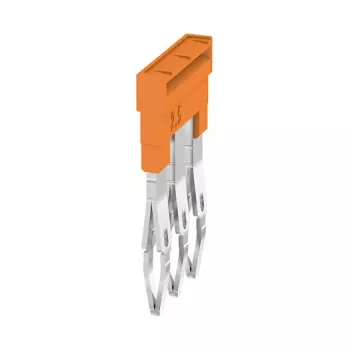 Weidmüller ZQV 2.5N 3 ristühendus, A-seeria, 2,5 mm², 3-pooluseline, oranž