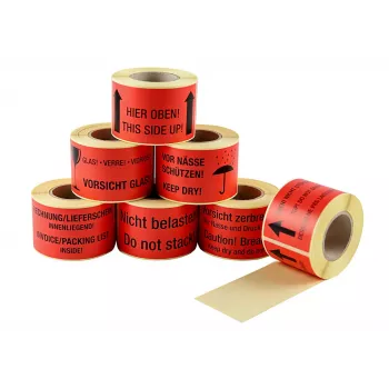 Eichner 250 hoiatusmärgist punane “Ära koorma!” 100 x 50 mm