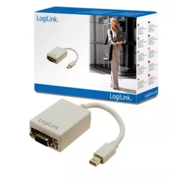 2DIRECT LogiLink DisplayPort to HDMI Adapter Cable 9 cm, 4K, Active