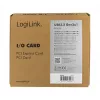 LogiLink PCI Express USB 3.2 kaart, 5 Gbps, 2 välist + 3 sisemist USB-A porti