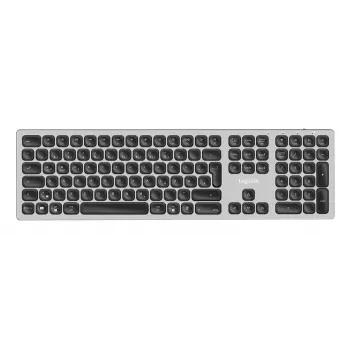 2DIRECT LogiLink Multi-Device Wireless Keyboard (Nordic QWERTY, Black)