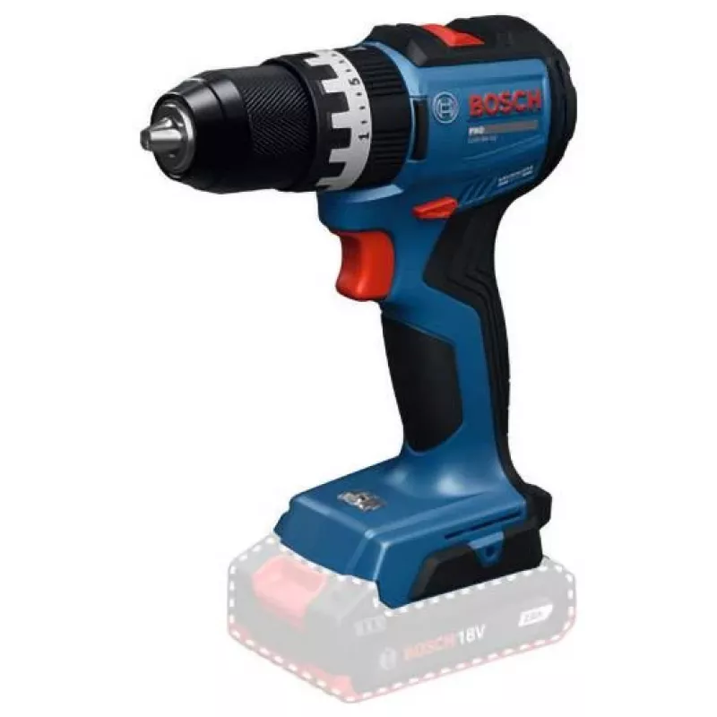 Bosch Professional GSB 18V-52 akuga lööktrell 2 akuga 18V L-BOXXis (jaemüük)