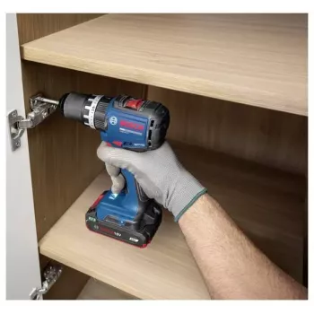 BOSCH Professional GSB 18V-52 Juhtmeta Löökpuur/Keeraja Komplekt 2 Patareiga 2,0 Ah, L-Case