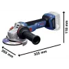 BOSCH POWERTOOLS Kombikomplekt 18V juhtmeta puur-keeraja, löökkeeraja, löökpuur, nurklihvija (4-tööriista komplekt)