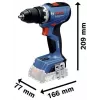 BOSCH POWERTOOLS Kombikomplekt 18V juhtmeta puur-keeraja, löökkeeraja, löökpuur, nurklihvija (4-tööriista komplekt)