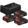 BOSCH 0615V0005X 3x GBA 18V 4.0Ah Professional Akud + GAL 18V-80 Professional Laadija