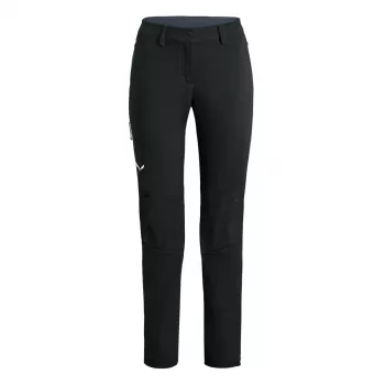 Salewa naiste softshell-püksid Puez Orval 2 DST Pant - Black Out, suurus L