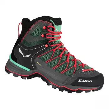 Salewa Mountain Trainer Lite Mid GTX naiste matkasaapad - Cactus/Fluo Coral - EU 40.5