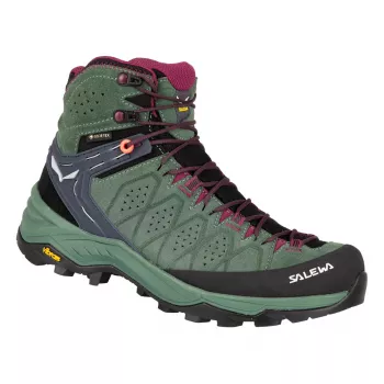 SALEWA Alp Trainer 2 Mid GTX naiste matkasaapad - Duck Green / Rhododendron - UK 4 (EU 36.5)