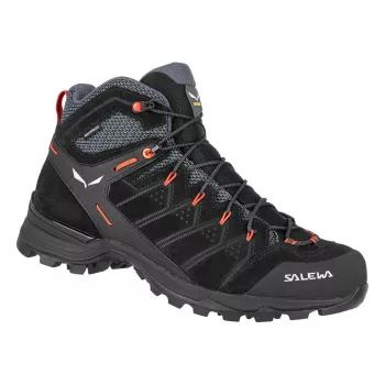 SALEWA Alp Mate Mid WP matkasaapad Black Out/Fluo Orange UK 11 (EU 46)