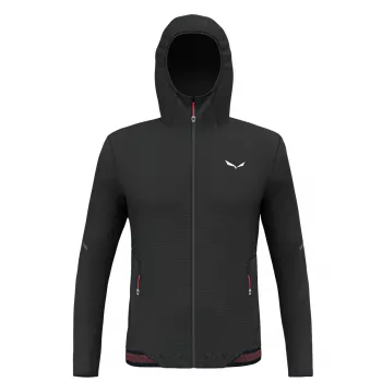 Salewa Pedroc PL Hooded Jacket - Black Out - Suurus S