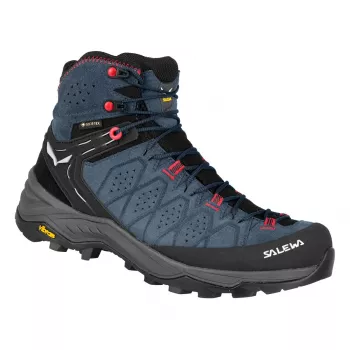SALEWA Alp Trainer 2 Mid GTX naiste matkasaapad - Java Blue/Fluo Coral - UK 4 (EU 36.5)
