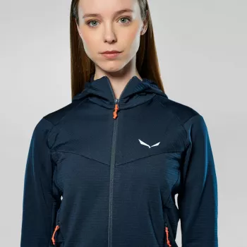 SALEWA Puez Altavia Fliiskappuutsiga Naistejope Navy Blazer 36