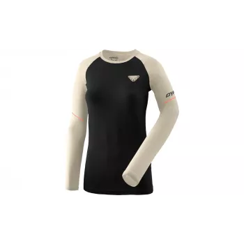 SALEWA Women's Dynafit Alpine Pro L/S Tee - Overcast - Size M