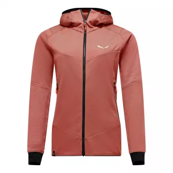 Salewa Sella Crevasse HD Jacket naistele - Desert Pink - M