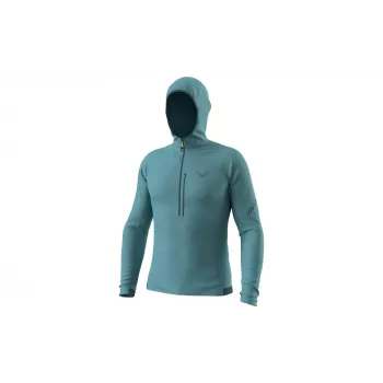 Dynafit Traverse Thermal 1/2 Zip poolpikk tõmblukuga dressipluus, suitsusinine, L