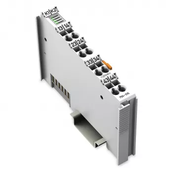 WAGO 750-515 Digitaalne väljundmoodul, 2-kanaliline, 24 VDC, 0,5 A, CAGE CLAMP