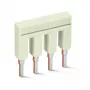 WAGO 2002-407 2-juhiline DIN-liini klemmliist, 25A, 800V, hall