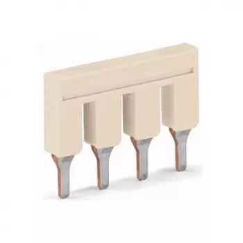 WAGO 2006-403 läbiv klemmliist, 41 A, 6 mm², hall