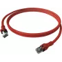 EasyLan saCon DualBoot Patch Cable S/FTP Red 1.0m Cat.6A