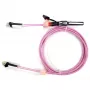 EASYLAN OM4 fiiberoptiline patch-kaabel 10 m LC Duplex kuni SC Duplex LSZH Violetne