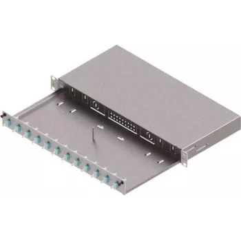 ZVK EasyLan Fiiberoptiline Jaotuspaneel Basic LSB0B223 Grade C 1U 12 Porti 12x LC-Dupleks OM3 - Fiiberoptika (LSB0B223)