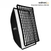 Walimex Pro Softbox Essential 80x120 cm ristkülikukujuline softbox Bowensi kinnitusega, hõbedane sisepind, difuusorid, kandekott