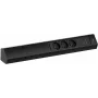 Bachmann CASIA 2 3x Schuko-pistikupesa 1x USB-A ja 1x USB-C laadimisega 22W must